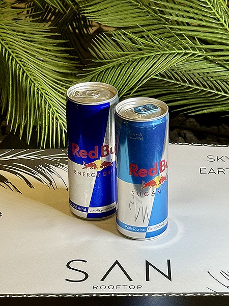 Reddbull, sugar free