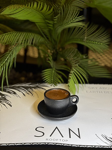 Single Turkish coffee